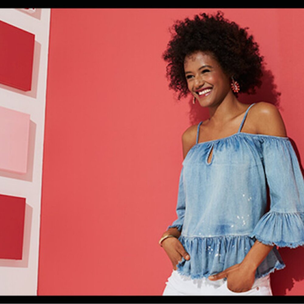 Blank NYC Denim Top